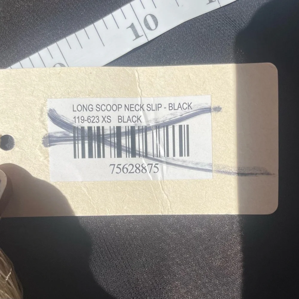 |Doen| Black Sheer Slip Dress Size XS NWT - Picture 8 of 13